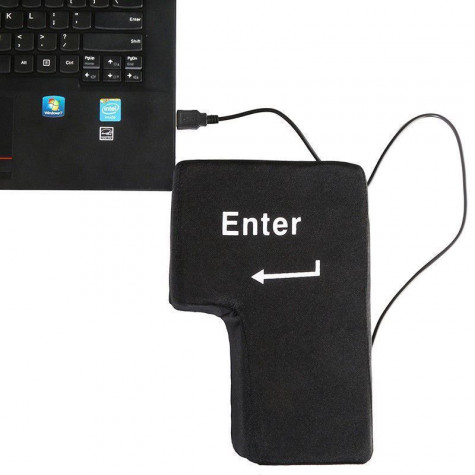 Antistresový polštářek Enter s USB