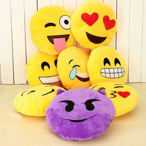 Emoji polštář - ďáblík ~ 4