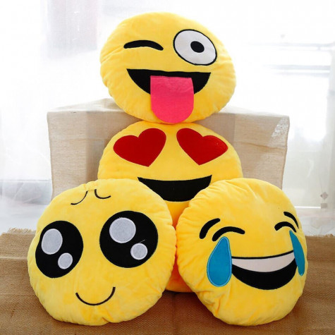 Emoji polštář -  slzy radosti ~ 3