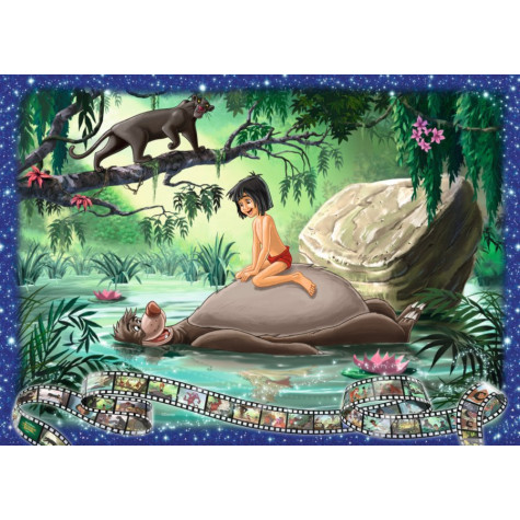 RAVENSBURGER Puzzle Kniha džunglí 1000 dílků ~ 2