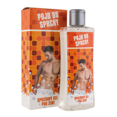 Sprchový gel 250 ml pro ženy - oranžový