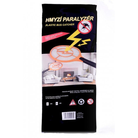 Hmyzí paralyzér - elektrická plácačka na mouchy ~ 4