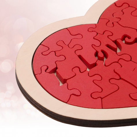 Dřevěné puzzle se vzkazem ~ 3