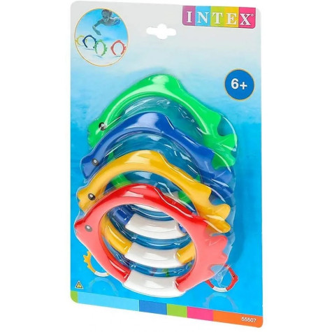 Intex 55507 Zábavné kroužky ryby pro potápění ve vodě