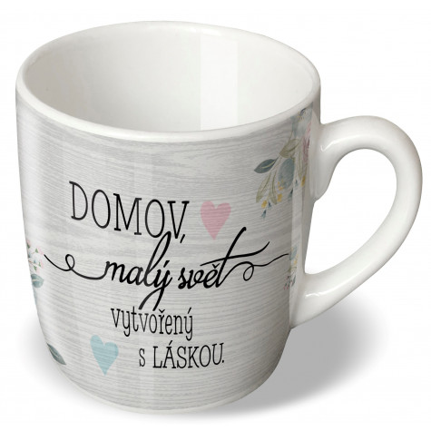 Nekupto Dárkový hrnek - Domov, malý svět vytvořený s láskou ~ 1