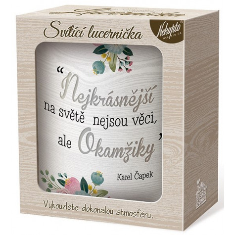 Nekupto Svítící lucerna - Nejkrásnější na světě nejsou věci ~ 1