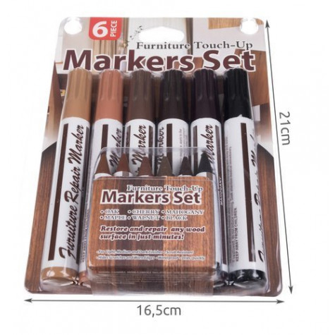 Iso Opravné fixy na nábytek 6 ks ~ 5
