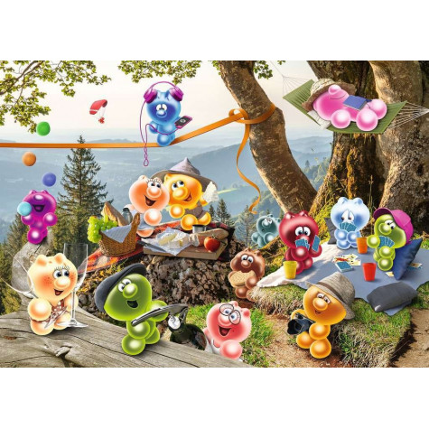 RAVENSBURGER Puzzle Gelini: Piknik 1000 dílků ~ 2