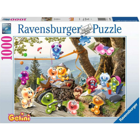 RAVENSBURGER Puzzle Gelini: Piknik 1000 dílků ~ 1