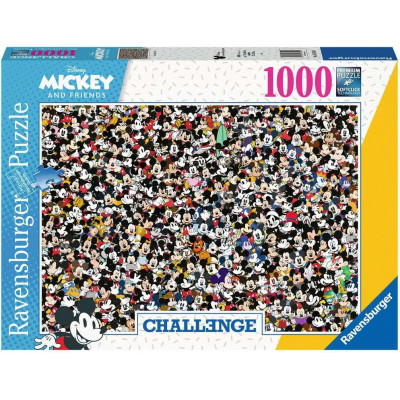 RAVENSBURGER Puzzle Challenge: Mickey Mouse 1000 dílků