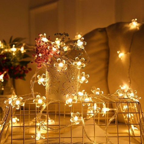 LED světelný řetěz - třešňový květ ~ 1