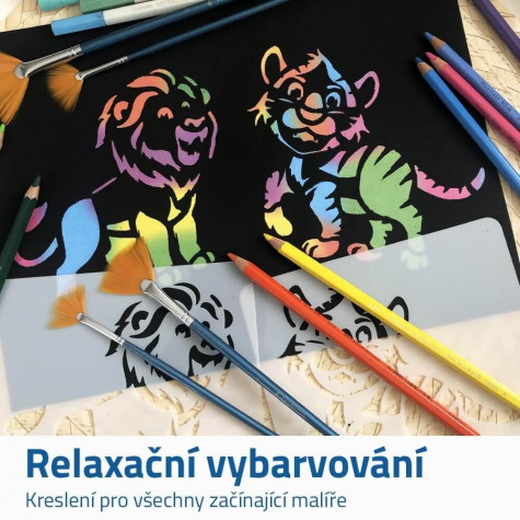 Šablony zvířátek na malování - malé ~ 5