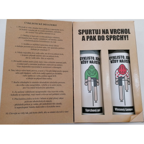 Dárková kosmetika - Kniha pro cyklistu ~ 2
