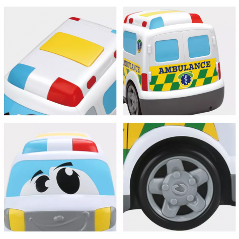 Kiddy Go Sanitka RC na dálkové ovládání s efekty 19 cm ~ 3
