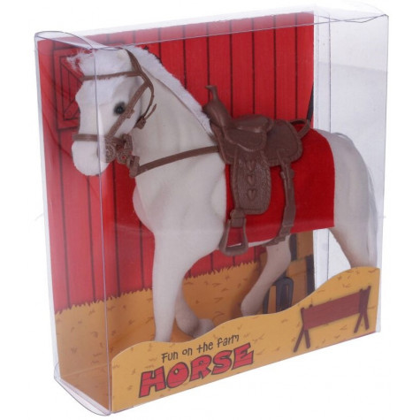 Kůň se sedlem 16 cm ~ 2