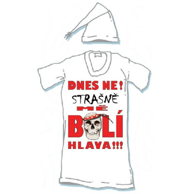 Noční košile - Dnes ne, strašně mě bolí hlava