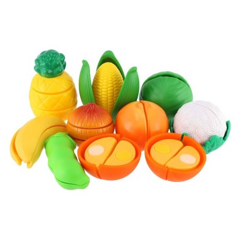 Krájecí ovoce a zelenina plast 28ks ~ 1