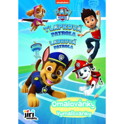 JIRI MODELS Omalovánky Tlapková patrola Paw Patrol A5 modré