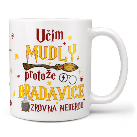 Hrnek 330 ml - Učím mudly ~ 1
