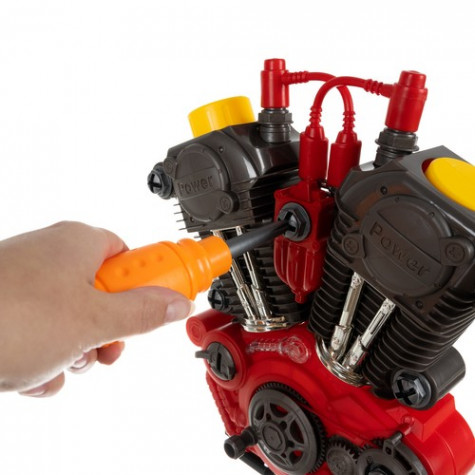 Kruzzel 19880 Dětský rozkládací motor se zvuky ~ 5