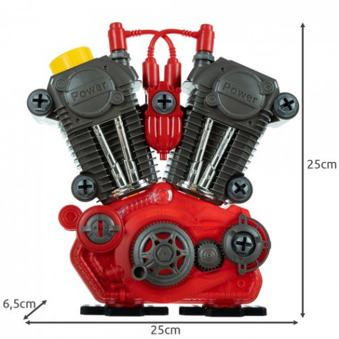 Kruzzel 19880 Dětský rozkládací motor se zvuky