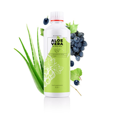 Essens Aloe Vera 99.5% Gel Drink - hrozen - doplněk stravy 500 ml