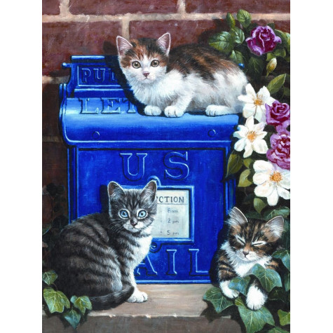 Royal Malování podle čísel 22x30 cm - Poštovní schránka ~ 2