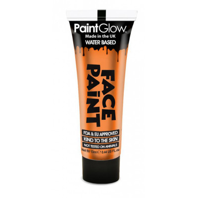 PaintGlow Barva na obličej 13 ml - oranžová "Orange"