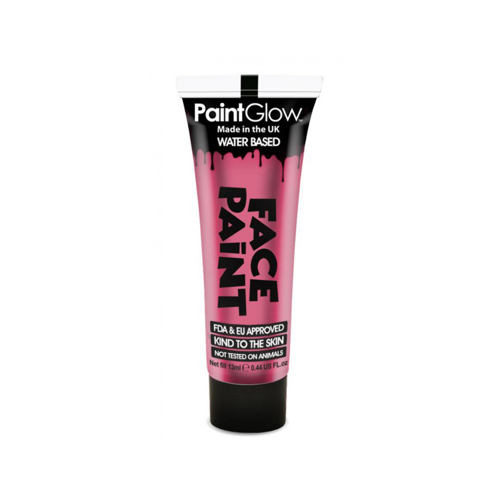 PaintGlow Barva na obličej 13 ml - růžová "Bright Pink"