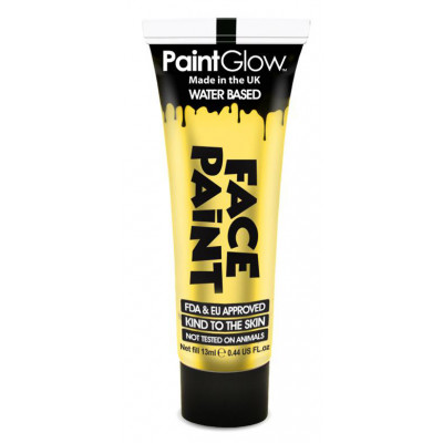 PaintGlow Barva na obličej 13 ml - žlutá "Bright Yellow"