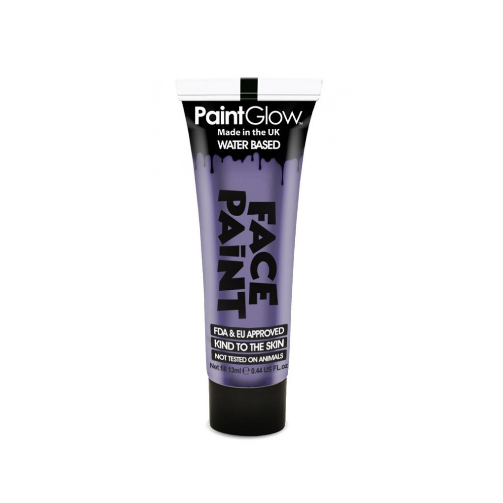 PaintGlow Barva na obličej 13 ml - fialová "Purple"