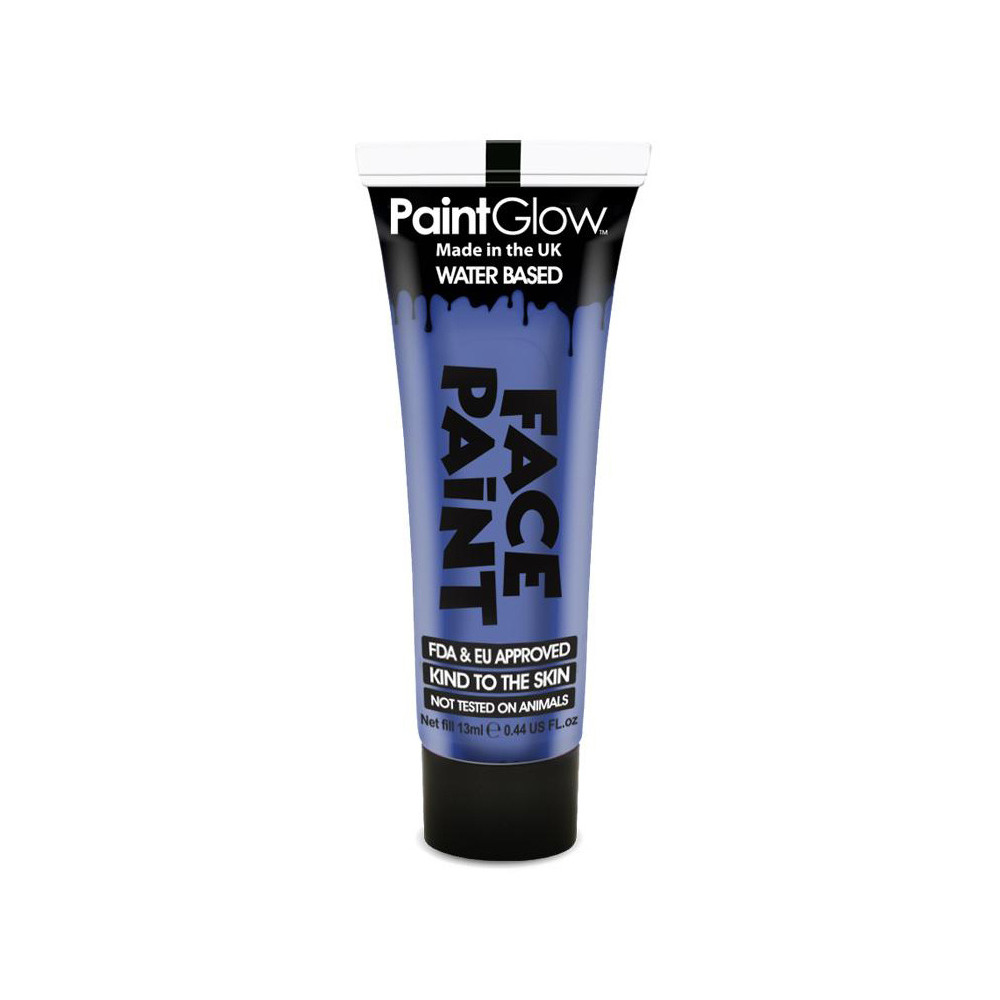 PaintGlow Barva na obličej 13 ml - modrá "Royal Blue"