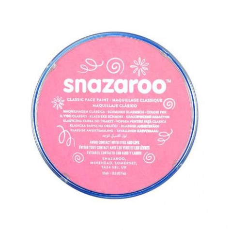 Snazaroo Barva na obličej 18ml - růžová světlá "Pale Pink" ~ 2