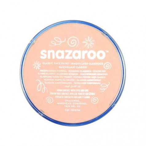 Snazaroo Barva na obličej 18ml - béžová světlá "Rose Chair" ~ 2