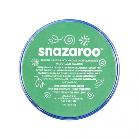 Snazaroo Barva na obličej 18ml - zelená "Bright Green"