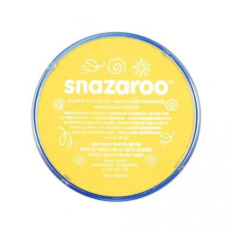 Snazaroo Barva na obličej 18ml - žlutá "Bright Yellow" ~ 2