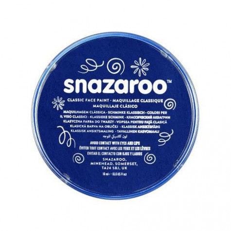 Snazaroo Barva na obličej 18ml - tmavě modrá "Dark Blue"