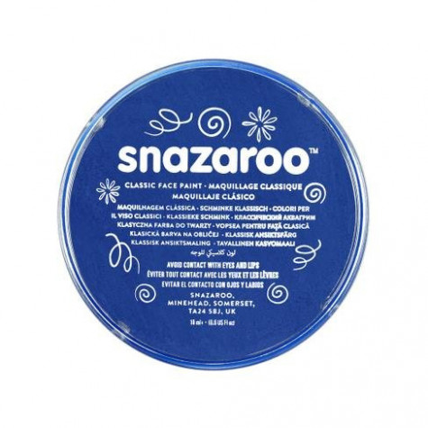 Snazaroo Barva na obličej 18ml - královská modrá "Royal Blue"