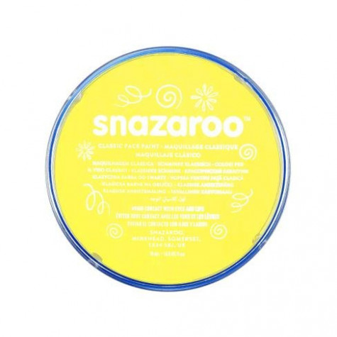 Snazaroo Barva na obličej 18ml - žlutá světlá "Pale Yellow"