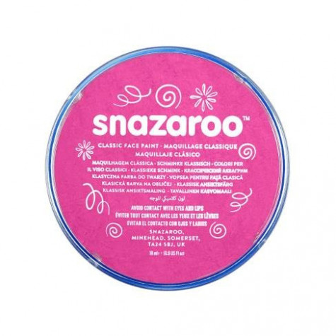 Snazaroo Barva na obličej 18ml - růžová "Bright Pink" ~ 2
