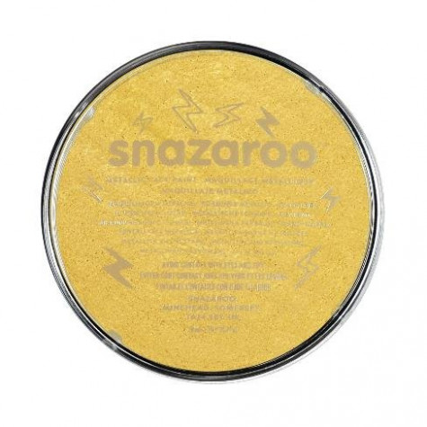 Snazaroo Barva na obličej metalická 18ml - zlatá ~ 2