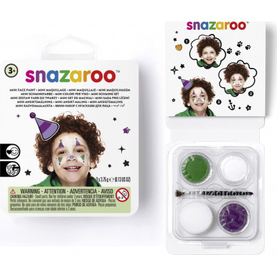 Snazaroo Mini sada barev na obličej - klaun