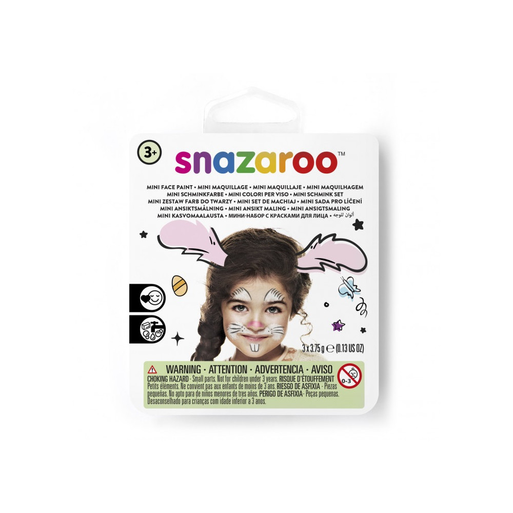 Snazaroo Mini sada barev na obličej - zajíček