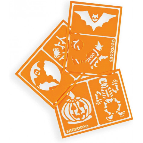 Snazaroo Šablony na obličejové barvy 6 ks - Halloween ~ 3