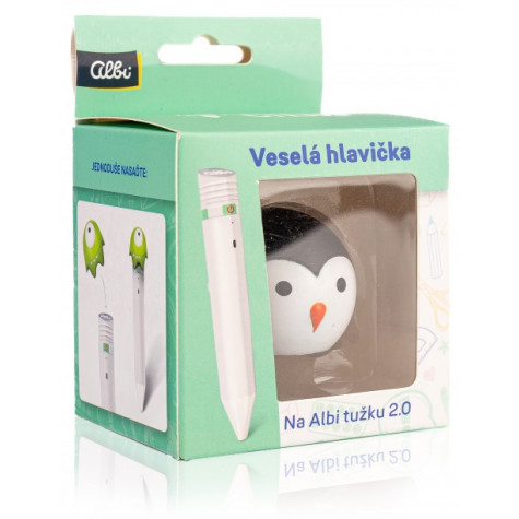 Albi Veselá hlavička na elektronickou tužku 2.0 - Tučňák ~ 2