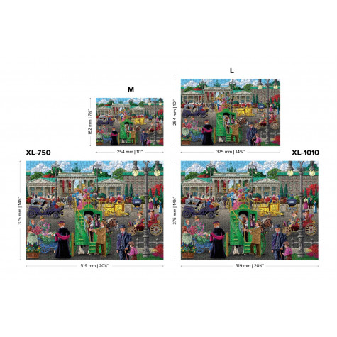 WOODEN CITY Dřevěné puzzle Pařížské náměstí v Berlíně 2v1, 200 dílků EKO ~ 5