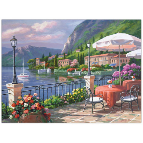 Royal Malování podle čísel 30x40 cm - Pohoda u jezera ~ 2