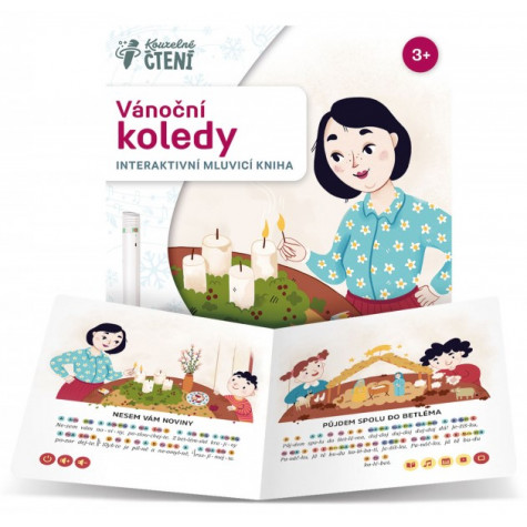 Albi Kouzelné čtení - Kniha Zpívánky Vánoční koledy ~ 2