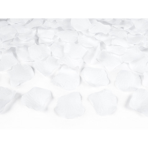 Vystřelovací konfety svatební 40cm - bílé