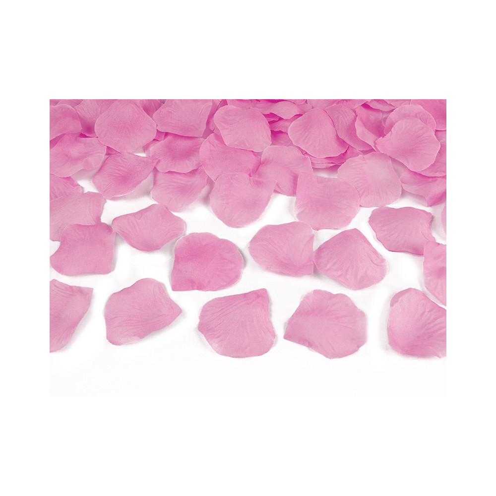 Vystřelovací konfety svatební 40cm - růžové